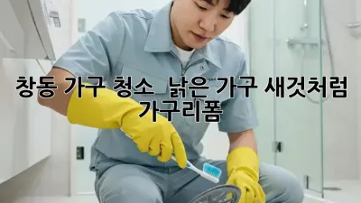 창동 가구 청소 ✨ 낡은 가구, 새것처럼! #가구리폼